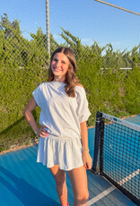 J.HOFFMAN'S FPM Hot Shot City Dress in Heather Grey