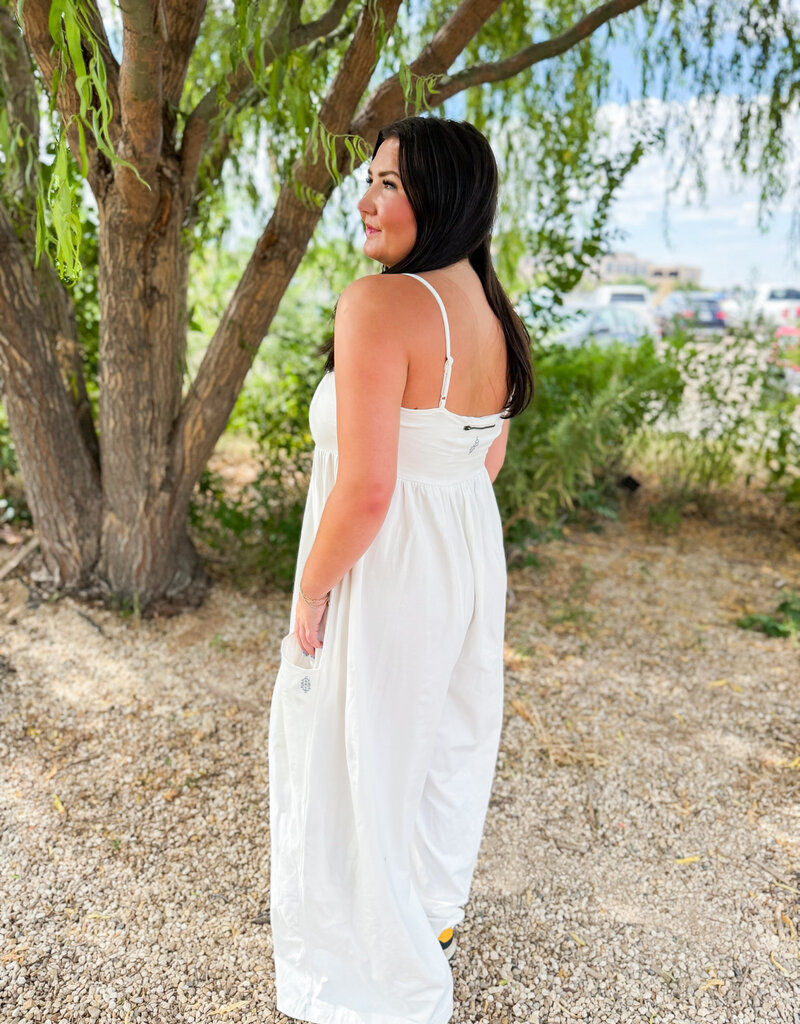 J.HOFFMAN'S FPM Hot Shot Strappy Onsie 2 in Ivory