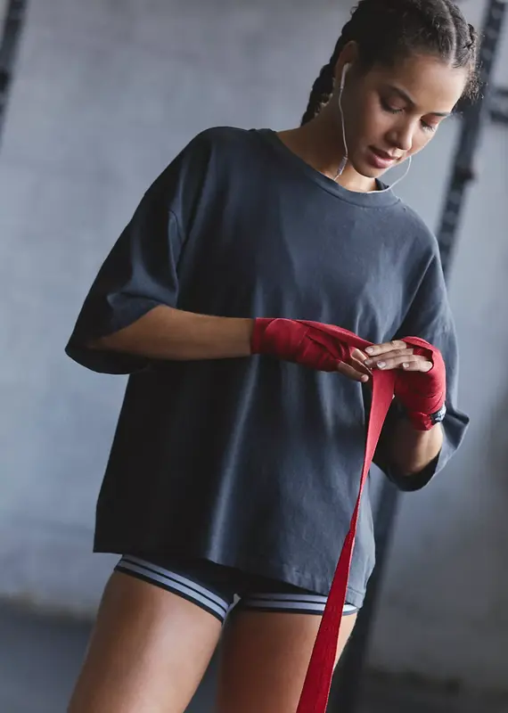 J.HOFFMAN'S FPM Tackle Tee in Black