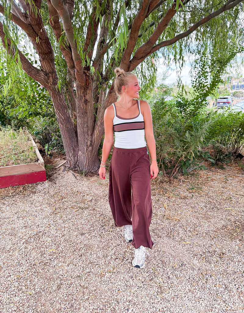 J.HOFFMAN'S FPM Hot Shot Easy Pant in Cocoa