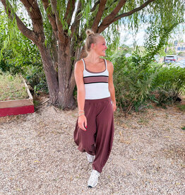 J.HOFFMAN'S FPM Hot Shot Easy Pant in Cocoa