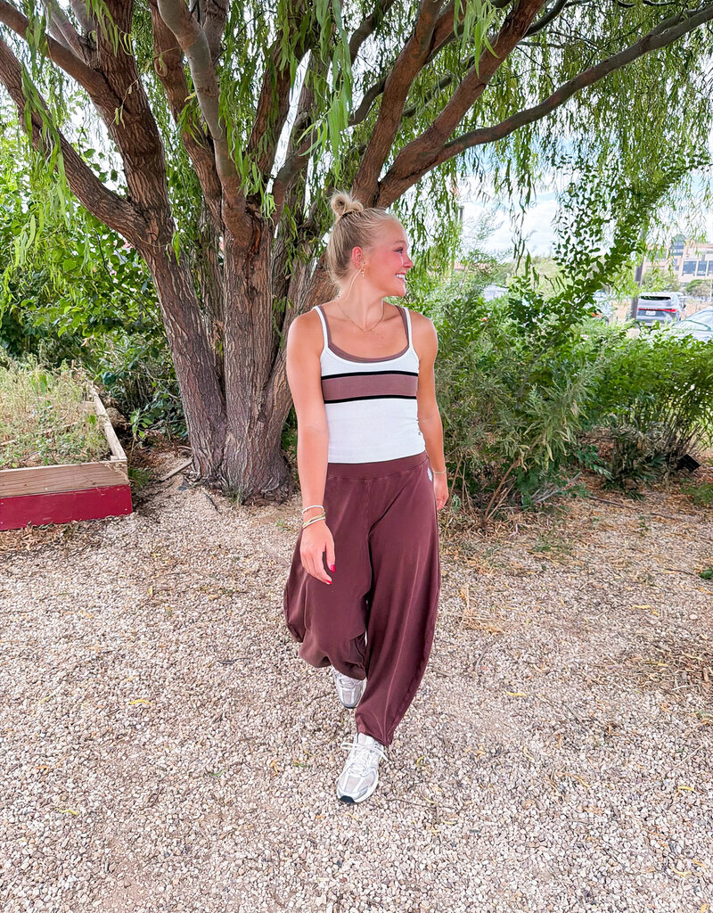 J.HOFFMAN'S FPM Hot Shot Easy Pant in Cocoa