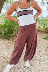 J.HOFFMAN'S FPM Hot Shot Easy Pant in Cocoa