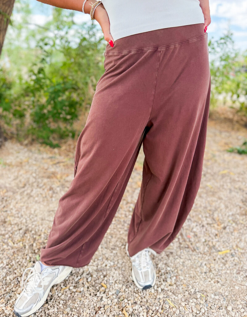 J.HOFFMAN'S FPM Hot Shot Easy Pant in Cocoa