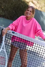 J.HOFFMAN'S FPM Intercept Pullover in Hot Pink