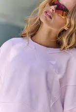 J.HOFFMAN'S FPM Sho Sleeve Intercept Pullover in Pearl