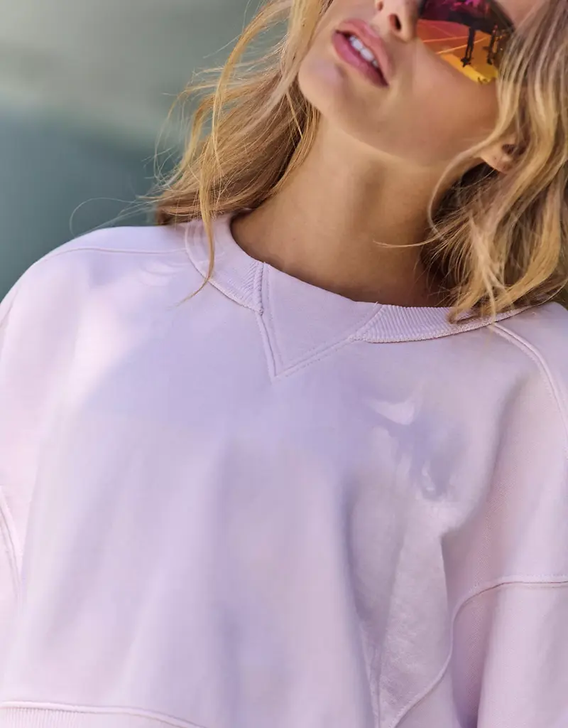 J.HOFFMAN'S FPM Sho Sleeve Intercept Pullover in Pearl