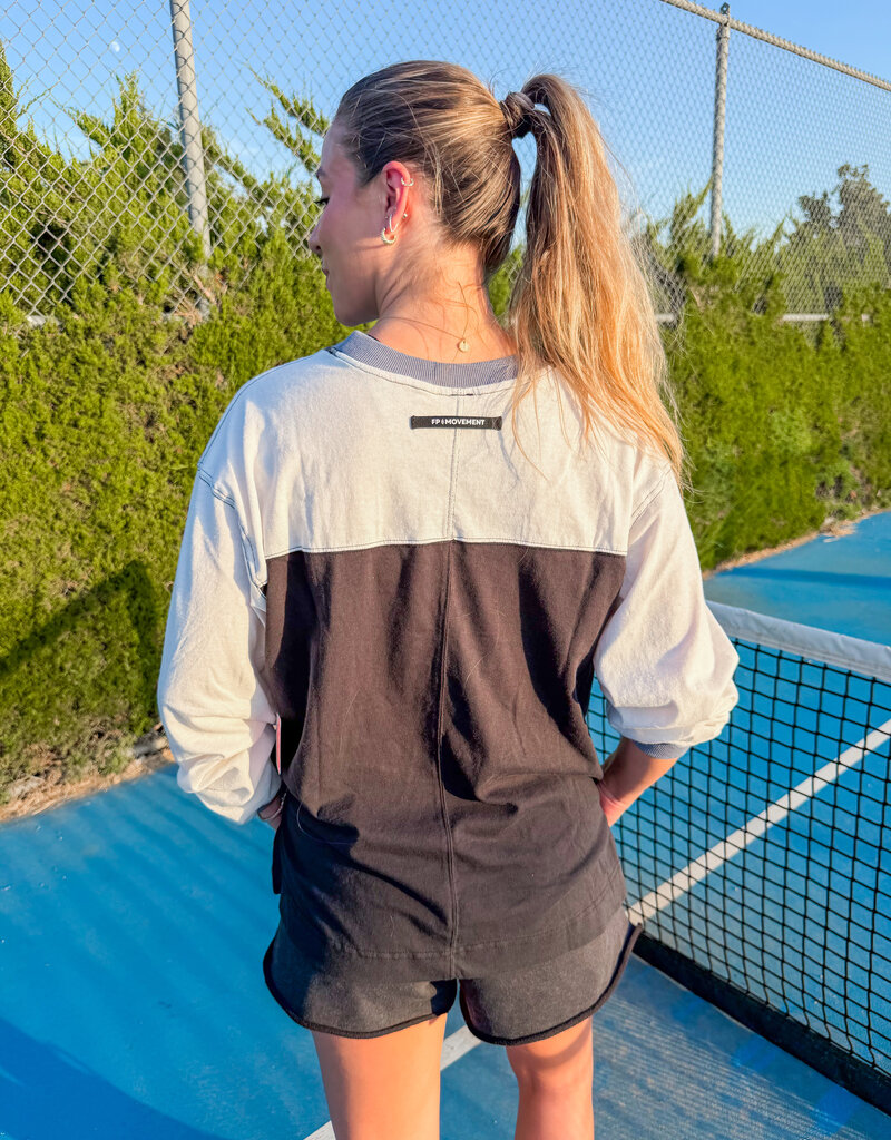 J.HOFFMAN'S FPM Hustle Layer Graphic Colorblock Tee