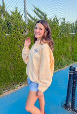 J.HOFFMAN'S FPM Final Call Front Logo Hoodie in Pina Colada Combo