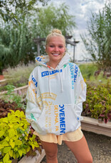 J.HOFFMAN'S FPM Final Call Hoodie in Varsity Graphic