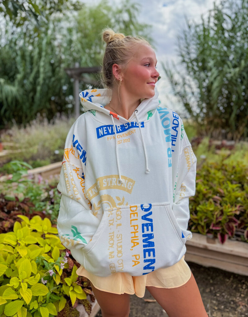 J.HOFFMAN'S FPM Final Call Hoodie in Varsity Graphic