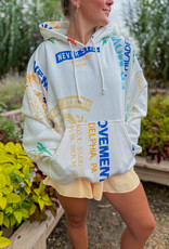 J.HOFFMAN'S FPM Final Call Hoodie in Varsity Graphic