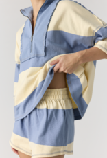J.HOFFMAN'S FPM Retro Rugby Set in Blue Ash + Pina Colada