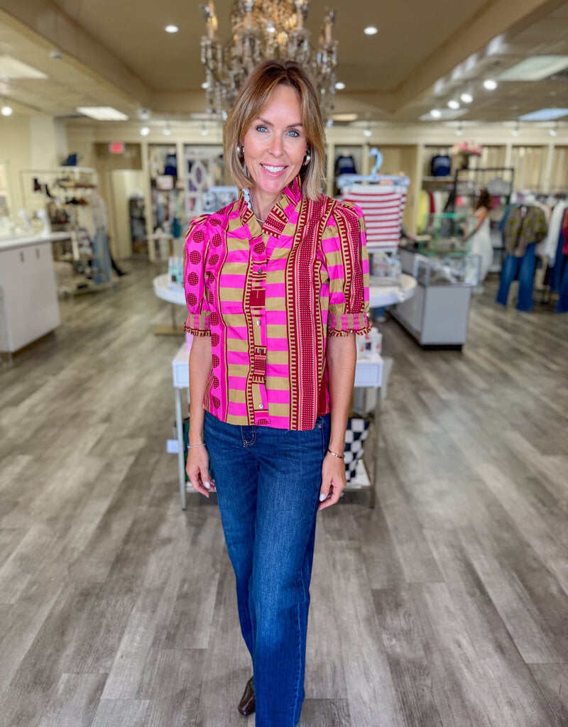 J.HOFFMAN'S Willow Top in Plum