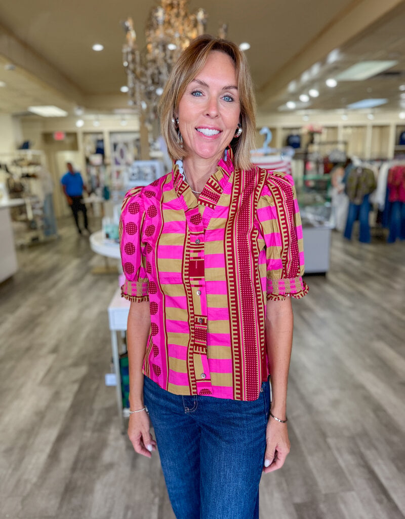 J.HOFFMAN'S Willow Top in Plum