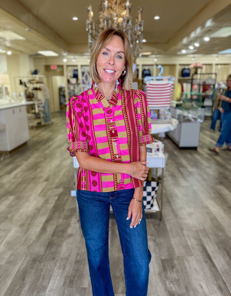 J.HOFFMAN'S Willow Top in Plum