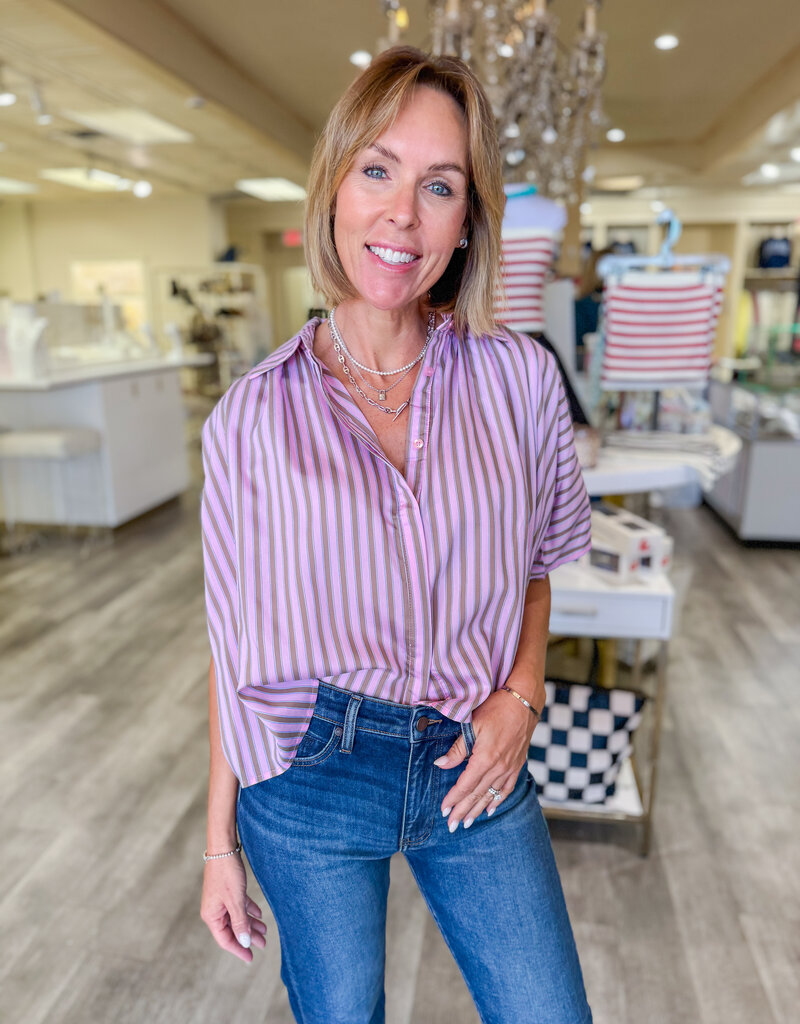 J.HOFFMAN'S Ellie Top in Pink