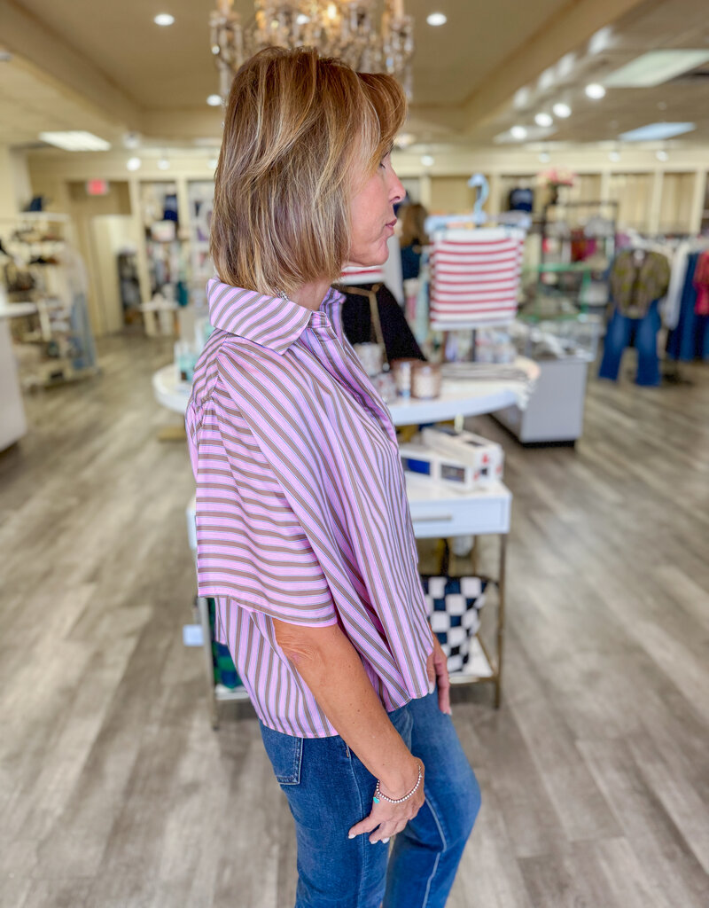 J.HOFFMAN'S Ellie Top in Pink