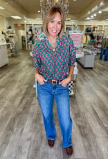 J.HOFFMAN'S Solstice Top in Turquoise