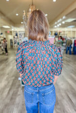 J.HOFFMAN'S Solstice Top in Turquoise