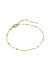 KENDRA SCOTT Evelyn 14k Gold-Filled Single Satellite Chain Bracelet