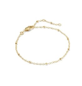 KENDRA SCOTT Evelyn 14k Gold-Filled Single Satellite Chain Bracelet
