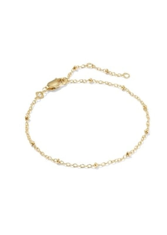 KENDRA SCOTT Evelyn 14k Gold-Filled Single Satellite Chain Bracelet