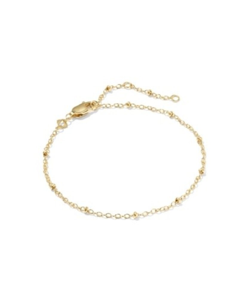 KENDRA SCOTT Evelyn 14k Gold-Filled Single Satellite Chain Bracelet