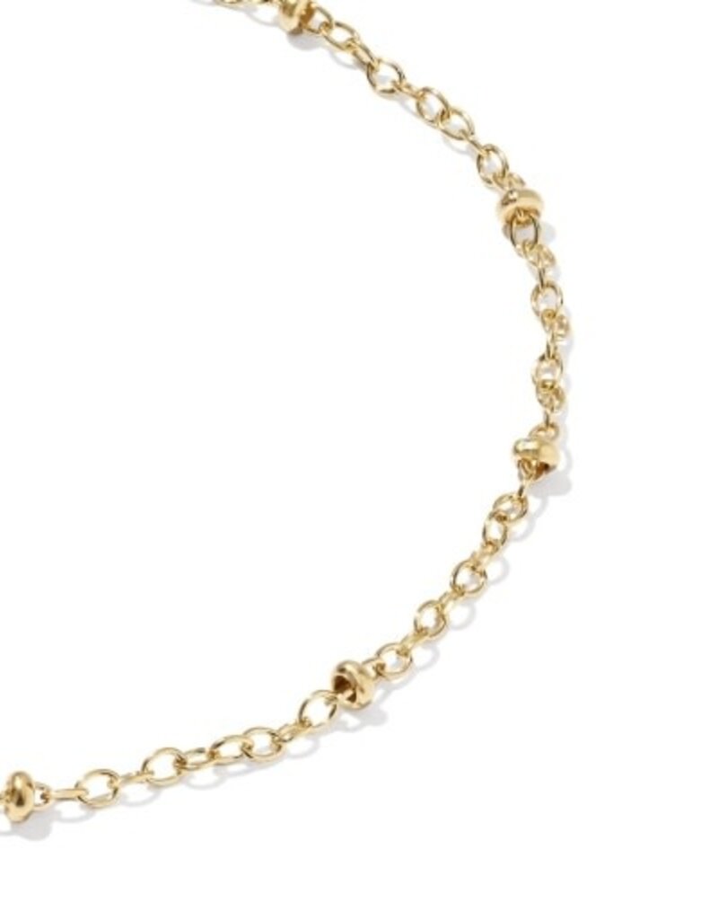 KENDRA SCOTT Evelyn 14k Gold-Filled Single Satellite Chain Bracelet