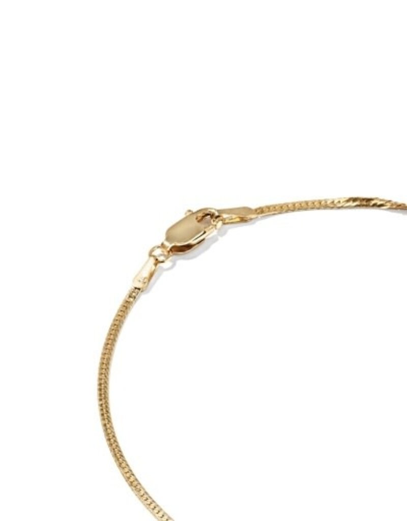 KENDRA SCOTT Herringbone 14k Gold-Filled Chain Bracelet