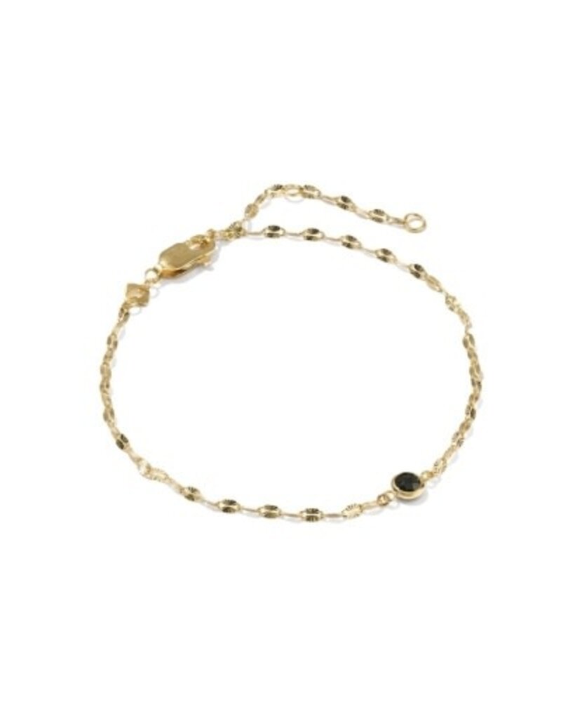 KENDRA SCOTT Alina Sunburst 14k Gold-Filled Chain Bracelet