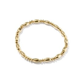 KENDRA SCOTT Miriam Large Bead 14k Gold-Filled Stretch Bracelet
