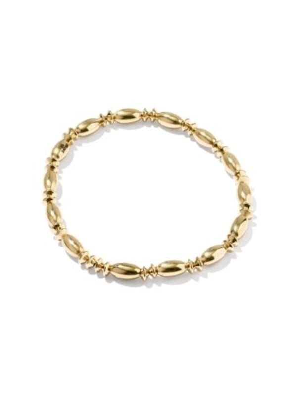 KENDRA SCOTT Miriam Large Bead 14k Gold-Filled Stretch Bracelet
