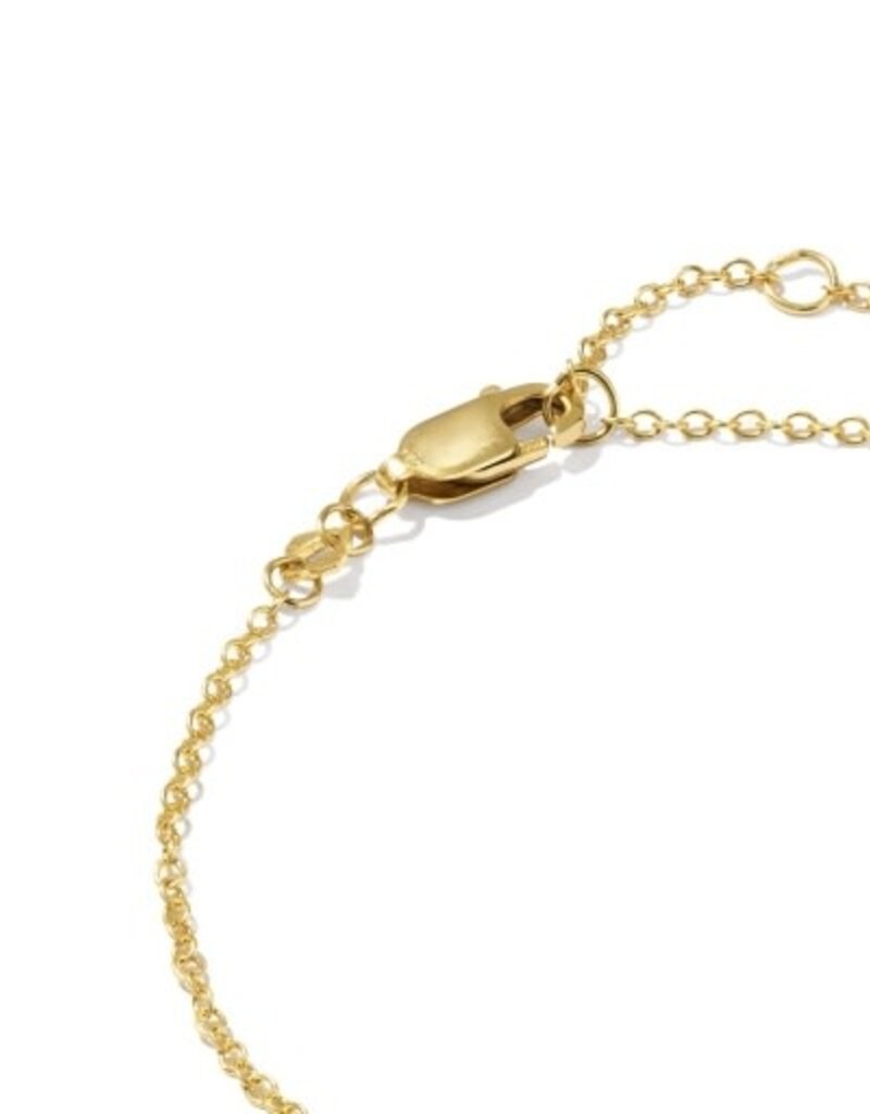 KENDRA SCOTT Dira 14k Gold-Filled Delicate Chain Bracelet