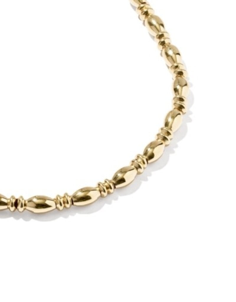 KENDRA SCOTT Miriam Small Bead 14k Gold-Filled Stretch Bracelet