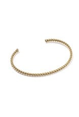 KENDRA SCOTT Victoria Medium Twist 14k Gold-Filled Cuff Bracelet