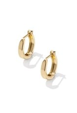 KENDRA SCOTT Lorena 14k Gold-Filled Small Metal Huggie Earrings