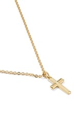 KENDRA SCOTT Cross 14k Gold-Filled Short Pendant Necklace