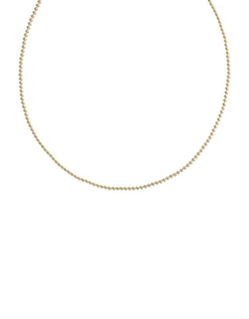 KENDRA SCOTT Cheryl Beaded 14k Gold-Filled Chain Necklace