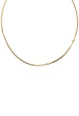 KENDRA SCOTT Herringbone 14k Gold-Filled Chain Necklace