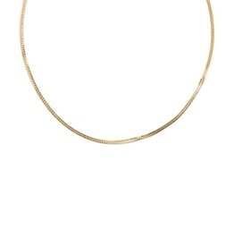 KENDRA SCOTT Herringbone 14k Gold-Filled Chain Necklace