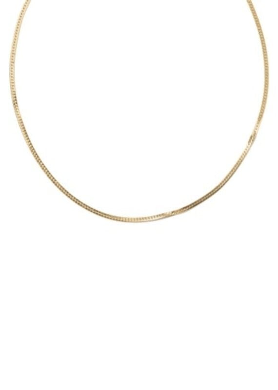 KENDRA SCOTT Herringbone 14k Gold-Filled Chain Necklace