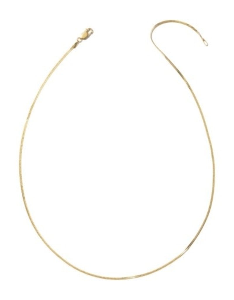 KENDRA SCOTT Herringbone 14k Gold-Filled Chain Necklace