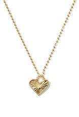KENDRA SCOTT Ari Heart Beaded 14k Gold-Filled Necklace