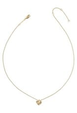 KENDRA SCOTT Ari Heart Beaded 14k Gold-Filled Necklace