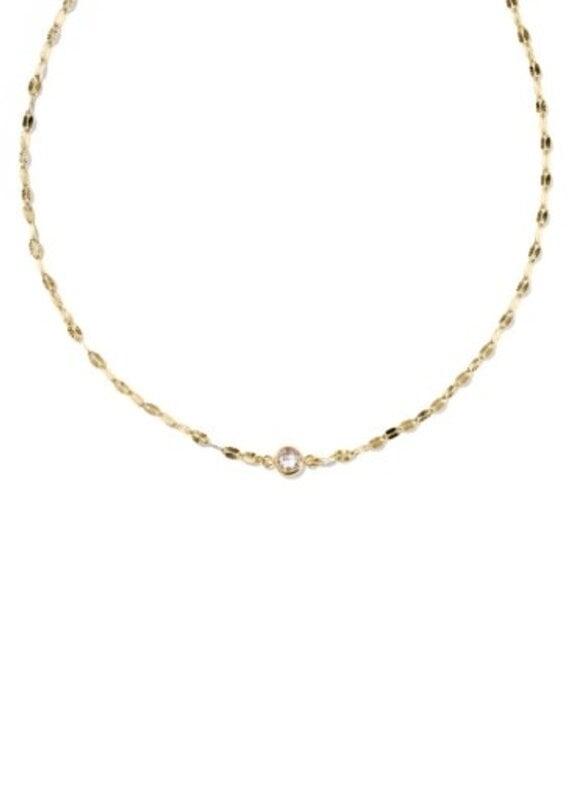 KENDRA SCOTT Alina Sunburst 14k Gold-Filled Pendant Necklace