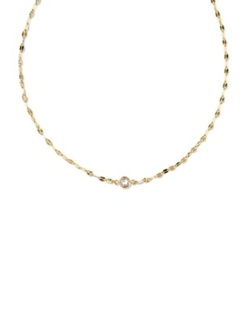 KENDRA SCOTT Alina Sunburst 14k Gold-Filled Pendant Necklace