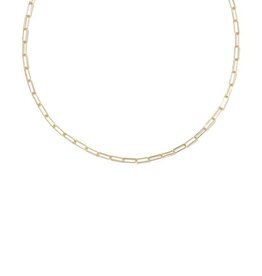 KENDRA SCOTT Meadow Paperclip 14k Gold-Filled Chain Necklace