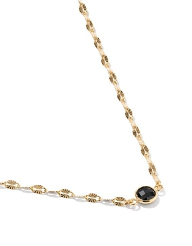 KENDRA SCOTT Alina Sunburst 14k Gold-Filled Pendant Necklace