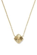 KENDRA SCOTT Dira 14k Gold-Filled Short Pendant Necklace